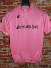 ROSA GIRO CHAMPIONS MAGLIA BICI CICLISMO SHIRT MAILLOT CYCLISM tg. L