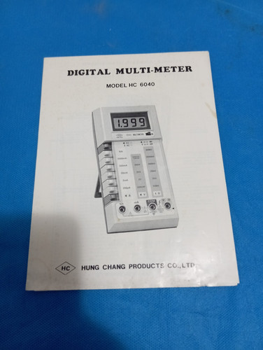 Multimetro digitale vintage - multimetro, hc