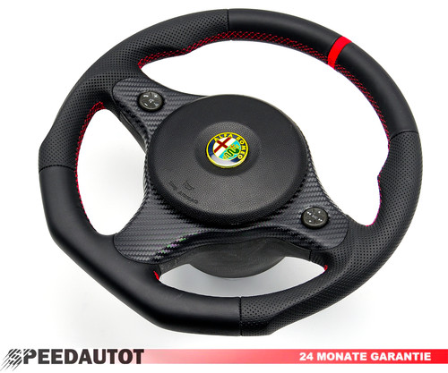 Volant aplati cuir alfa - volant, en