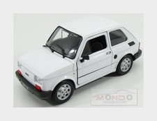 1:21 Welly Fiat 126 1972 White WE24066W Modellino