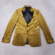 Giacca uomo Zara 38 giallo