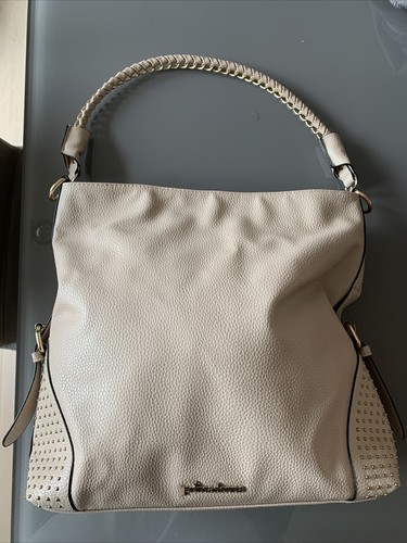 Borsa ecopelle beige e - borsa,