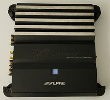 Alpine Amplifier MRP-M450 Alpine Electronics Amp Auto Sound così com'è 