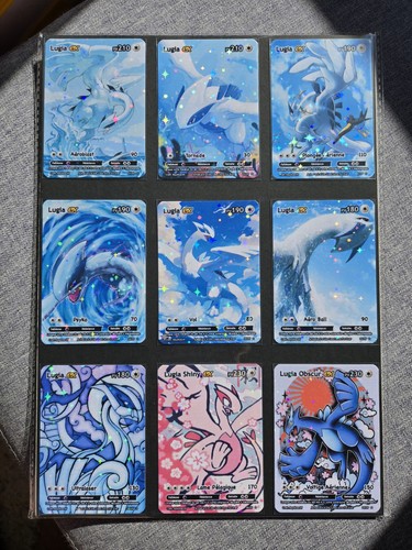 Cartes pokémon lugia holo - pokémon,