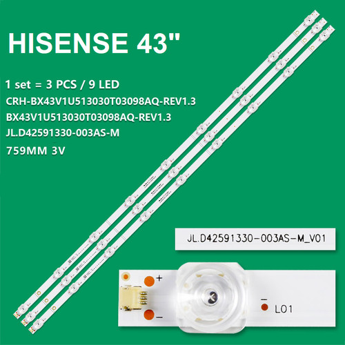 Kit barre strip led tv - kit, 9