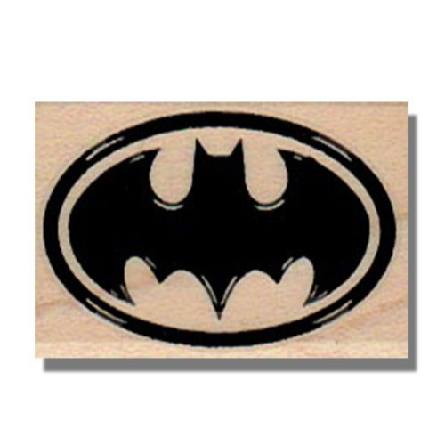 Timbro gomma legno - ,, simbolo
