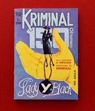 KRIMINAL # 150 PRIMA EDIZIONE