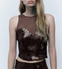 Crop top senza maniche - , in