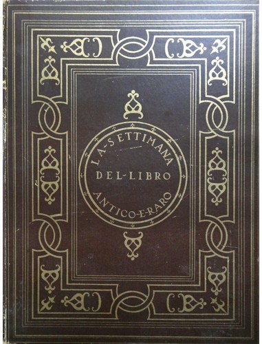 Settimana del libro antico - , e