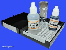 Kit Esame Durezza Analisi Acqua Test Calcare Gradi Francesi Titrant Addolcitore