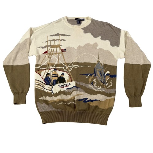 Maglione maglia intarsiata