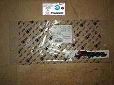 Targhetta vespa Super gts