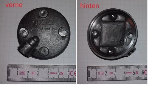 Paio coperchio carburatore - 1,