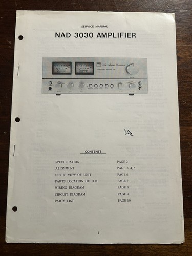 Nad 3030 amplificatore - nad,