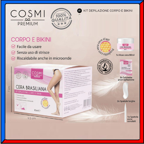 Kit depilazione cera - depilazione,