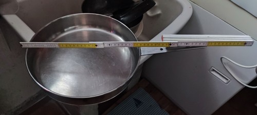 Padella italinox fondo - 30, cm