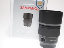 Samyang 75mm f/1.8 AF per Fuji X