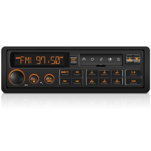 Autoradio retrò singolo din