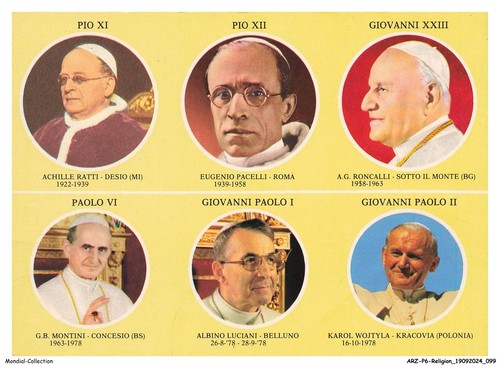 Arzp6 0388 religione pio xi - -,