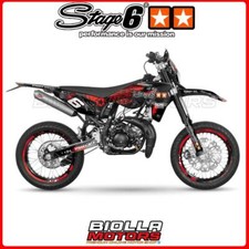 S6-058806/RE GRAFICHE STAGE6 ROSSO / NERO SHERCO SUPERMOTARD 50CC (AM6)