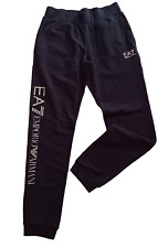 EMPORIO ARMANI EA7 Pantaloni Tuta Nero Bambino Bambina 12 Anni 150 cm