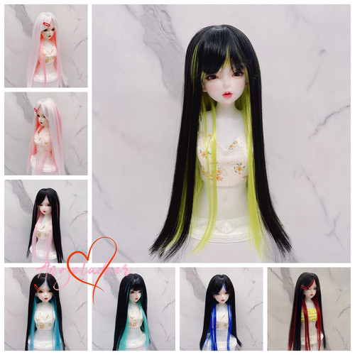 Parrucca lunga dritta - , 1/6
