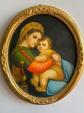 Capezzale Dipinto Olio su Tela