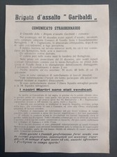 Valsesia Volantino Brigata Garibaldi Varallo Legione Tagliamento partigiani RSI