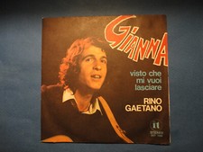 7" ITALY - RINO GAETANO - "GIANNA" - POP - ROCK - 1978