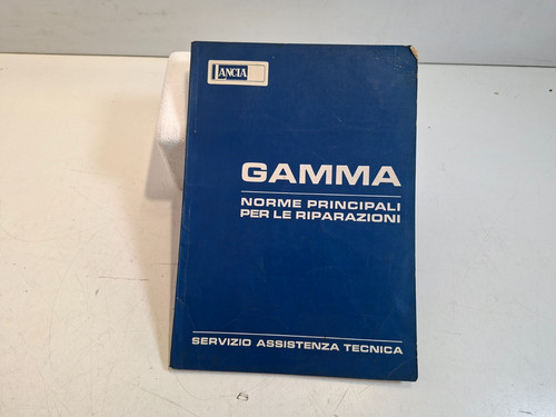 Manuale officina lancia gamma - lancia,