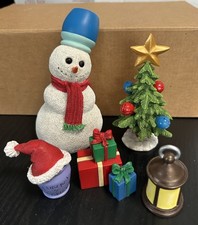 Raro kit accessori invernali Winnie the Pooh & Friends oggetti da esposizione decorativi