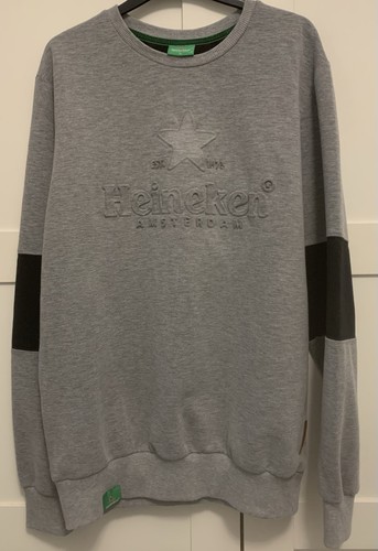 Felpa uomo heineken - xl, vintage
