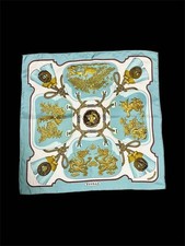 Sciarpa seta hermes blu chiaro - sciarpa,