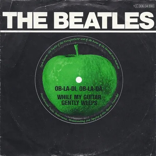 The beatles u min - 45, u/min