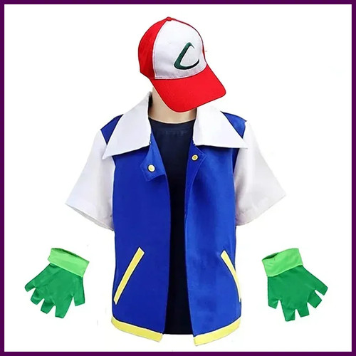 Cosplay anime cenere ketchum - cosplay,
