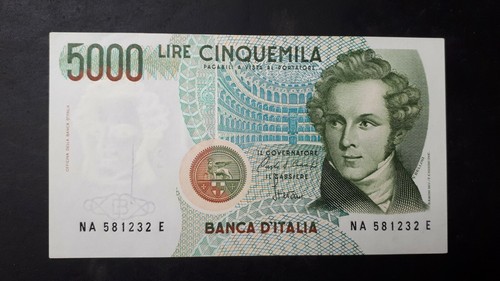 Banconota lire 5000 - lire,