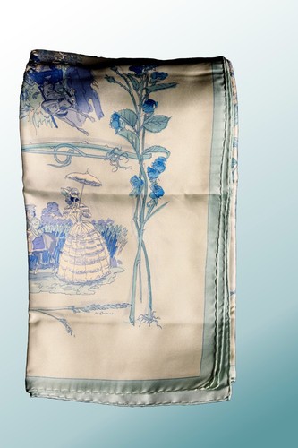 Foulard hermes comtesse de - hermes, "la
