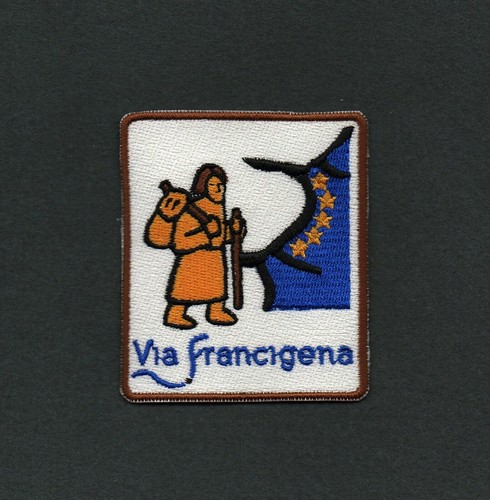 Via francigena toppa patch - via,