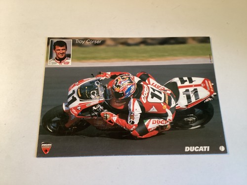 Ducati stampa foto troy - ducati, corser