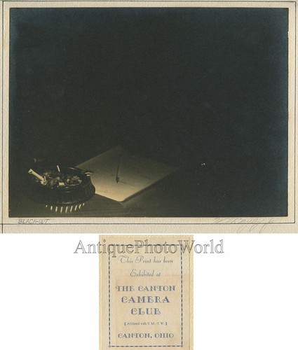 Still life con - posacenere, e