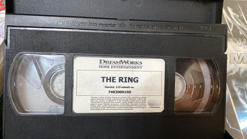 The ring videocassette - ring, vintage