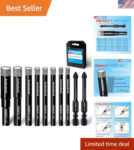 Set punte diamantate per - set,