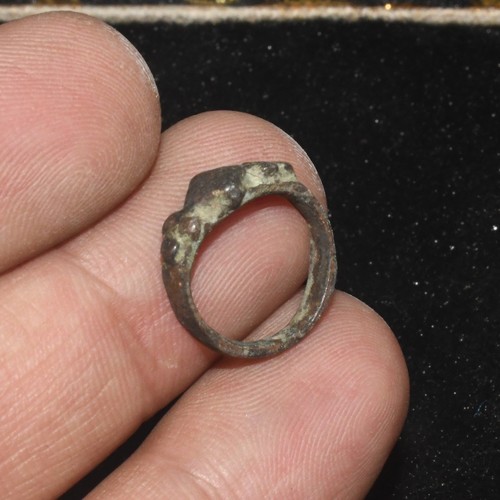 Autentico anello antico - anello, romano