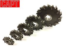 Frese a disco a denti alternati in HSS / HSS-Co marca CAPT (Svizzera)