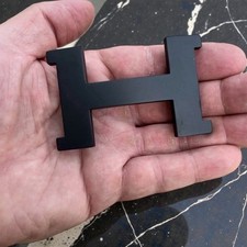 HERMES 38MM Noir (nero) Fibbia