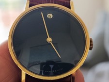 movado zenith museum manuale 1978 ref. 202340 acciaio e placcato oro