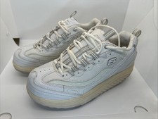 Shape Ups Sketchers sneaker da passeggio tonificante bianco donna taglia 9