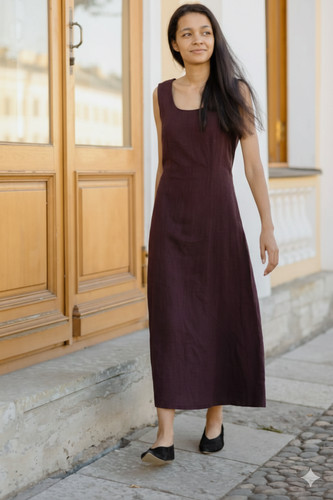 Maxi abito donna senza