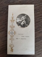 San Tarcisio, Holy Card, Ricordo di Enrico Gavuglio, Vigevano 1924