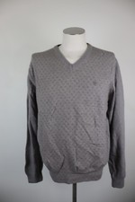 CONTE OF FLORENCE MAGLIONE UOMO Tg. L MAN SWEATER CASUAL VINTAGE LANA WOOL LOGO